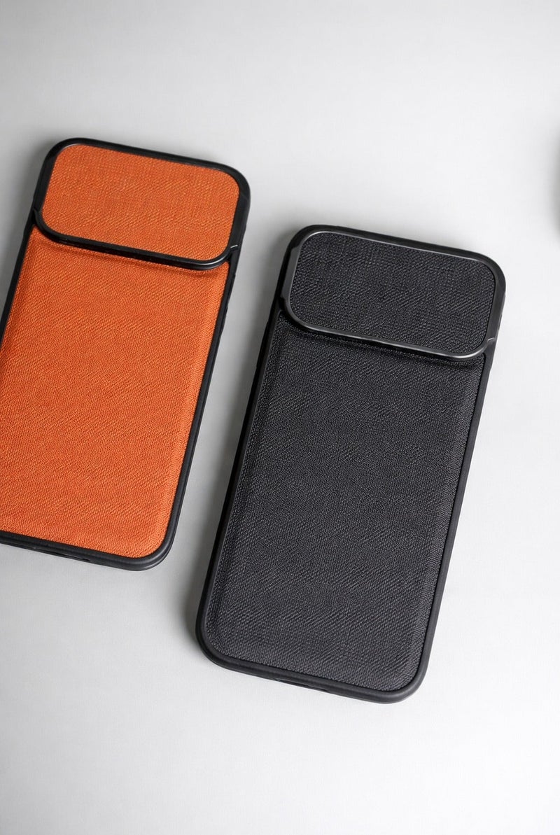 جراب iPhone 17 Pro Max مع غطاء كاميرا قابل للطي - أسود أوبسيديان، ملمس غير لامع، غطاء واقٍ رفيع مقاوم للصدمات مع حماية للعدسة - Image 2